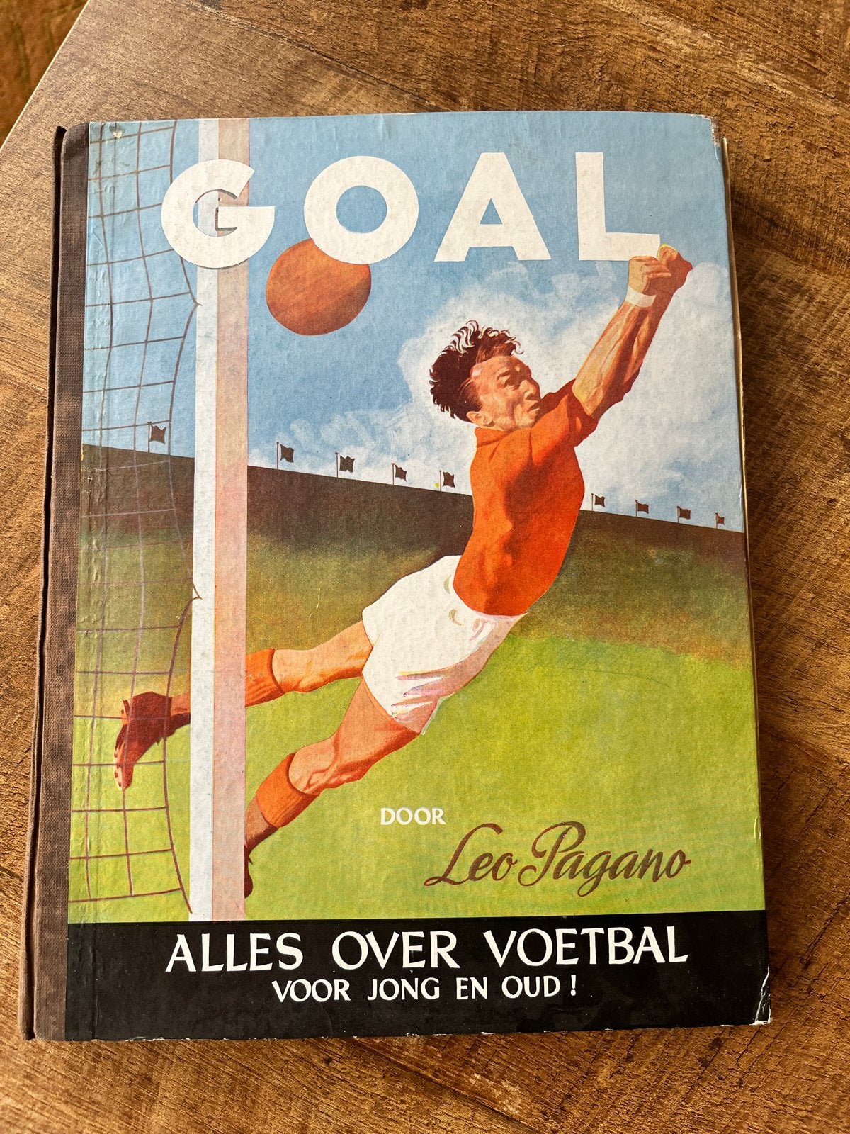 Plaatjesalbum Goal 1949 - Leo Pagano - Voetbalhistorie, Ophalen of Verzenden, Gelezen, Plaatjesalbum