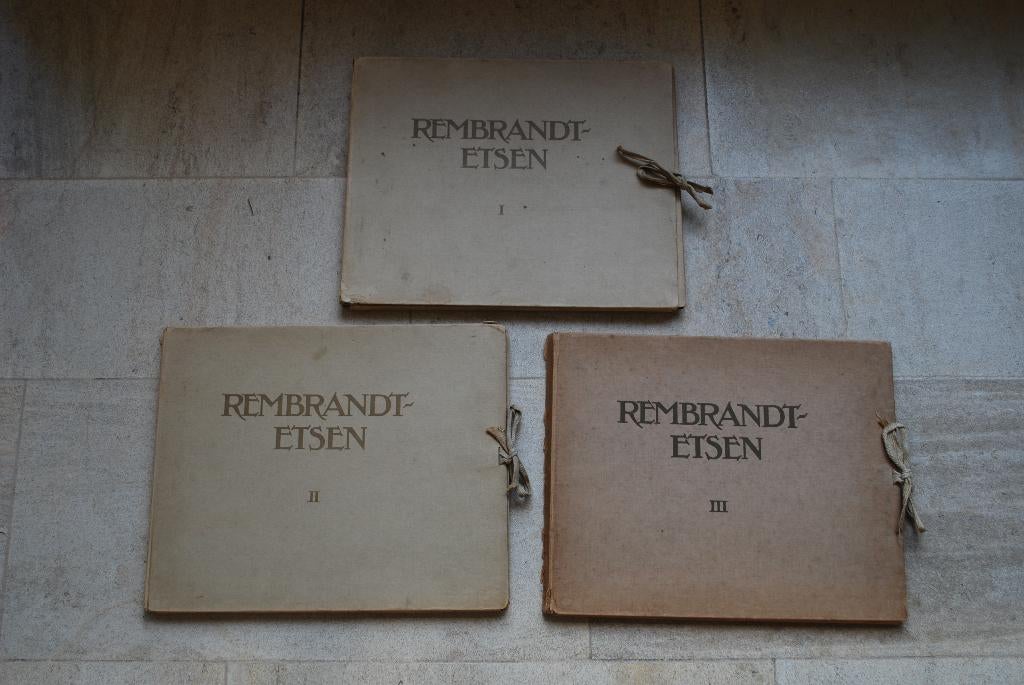 Rembrandt etsen boeken, Ophalen of Verzenden, Ets