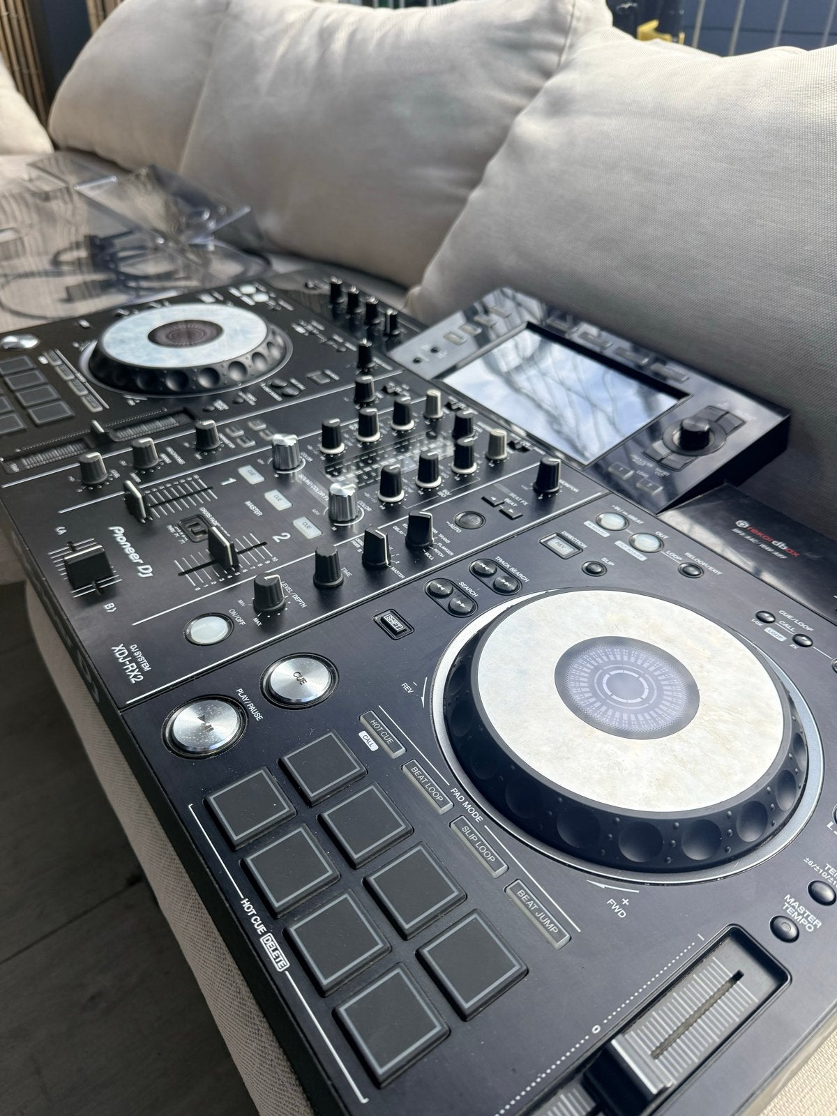 Pioneer XDJ-RX2 DJ-set met 2x KRK Rokit 5 monitoren, Ophalen of Verzenden, Gebruikt, Dj-set, Pioneer