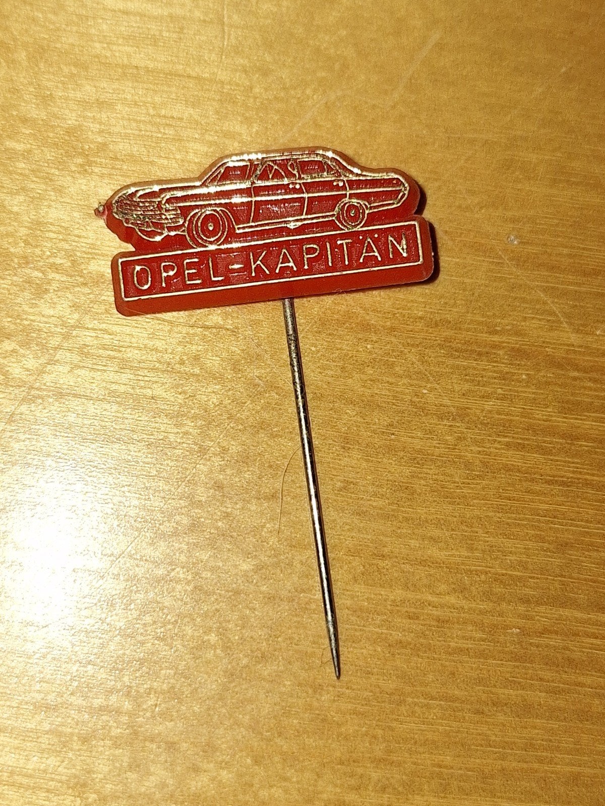 Vintage Opel Kapitän Speld - Auto Pin, Ophalen of Verzenden, Gebruikt