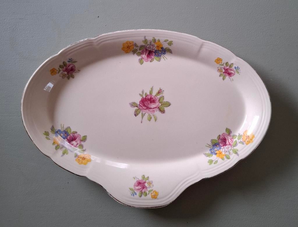 Prachtige Vintage Sandwichschaal van Alfred Meakin England, Ophalen
