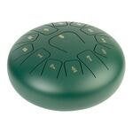 HTD1213/GN |Hayman stalen tongdrum 12" groen, ., Nieuw, Ophalen of Verzenden, Melodische percussie