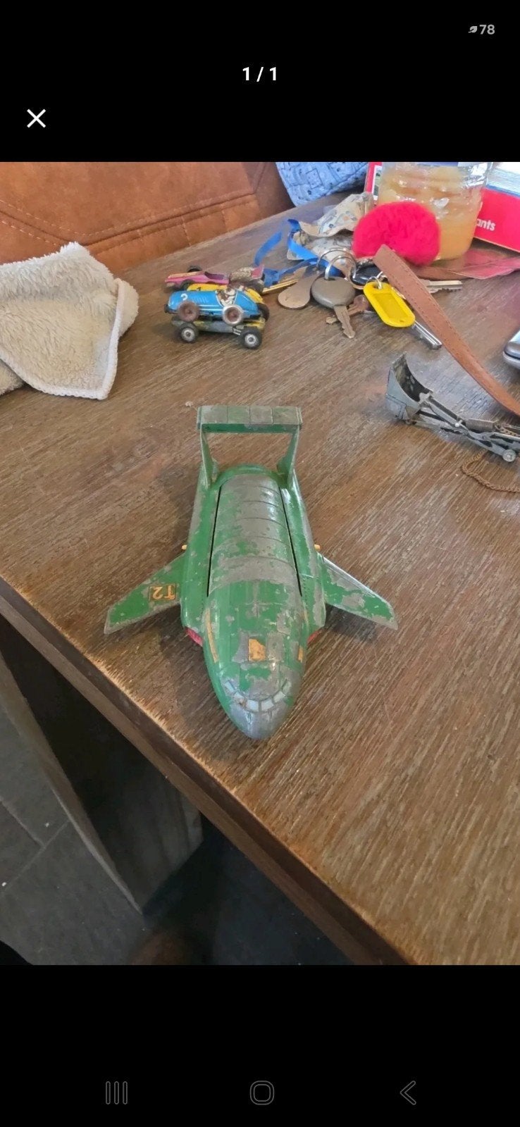 Thunderbird 12 en Thunderbird 4 speelgoed, Ophalen, Gebruikt