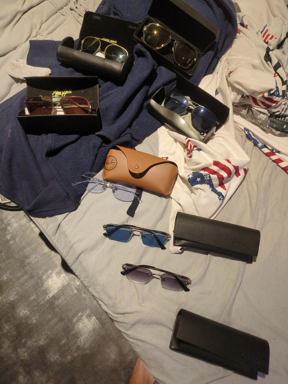 Diverse Zonnebrillen Collectie -, Gebruikt, Zonnebril, Overige kleuren, Ophalen of Verzenden
