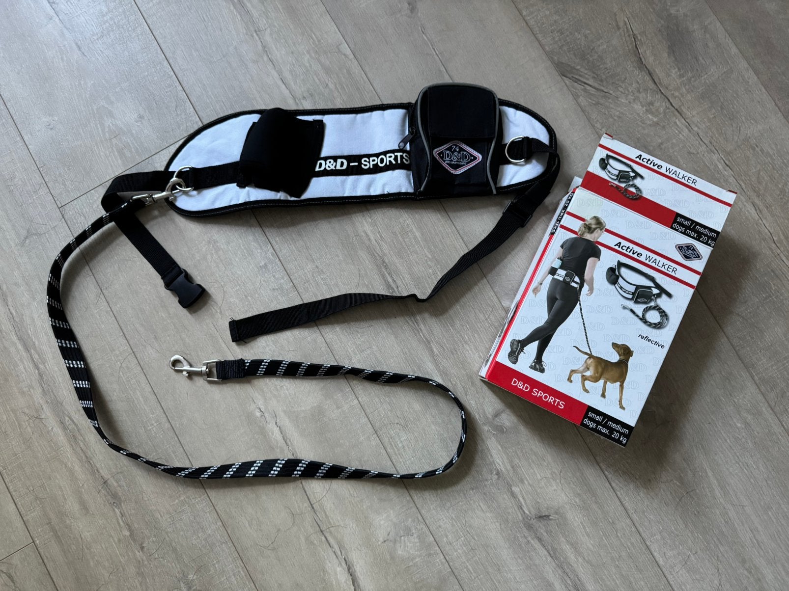 Active walker- hardloopriem en band voor de hond, Ophalen of Verzenden, Zo goed als nieuw