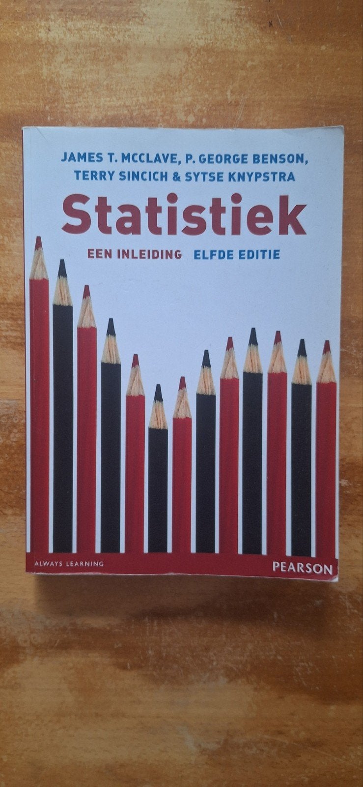 George Benson - Statistiek, George Benson; Terry Sincich; Sytse Knypstra; James McClave, Ophalen of Verzenden, Zo goed als nieuw