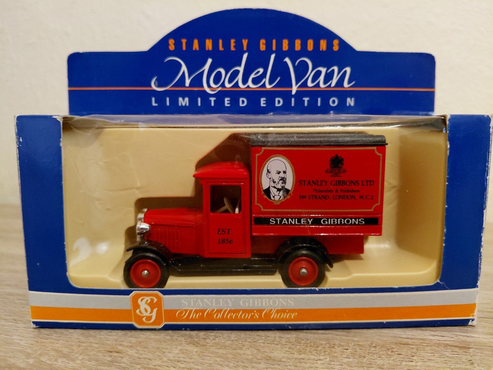 Limited Edition 'Stanley Gibbons' 1928 Chevrolet Box Van, Overige merken, 1:50 of kleiner, Verzenden, Nieuw