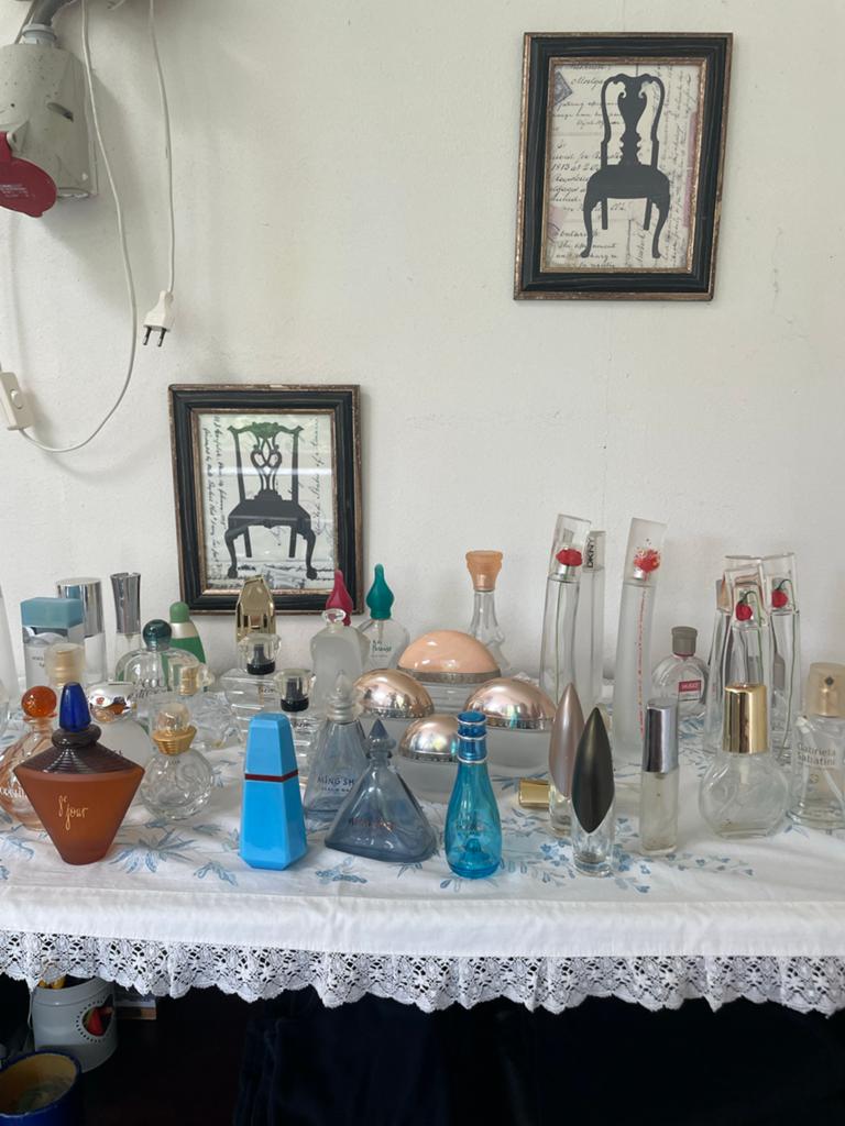 Lege parfumflesjes - diverse merken en maten, Ophalen, Gebruikt, Parfumfles