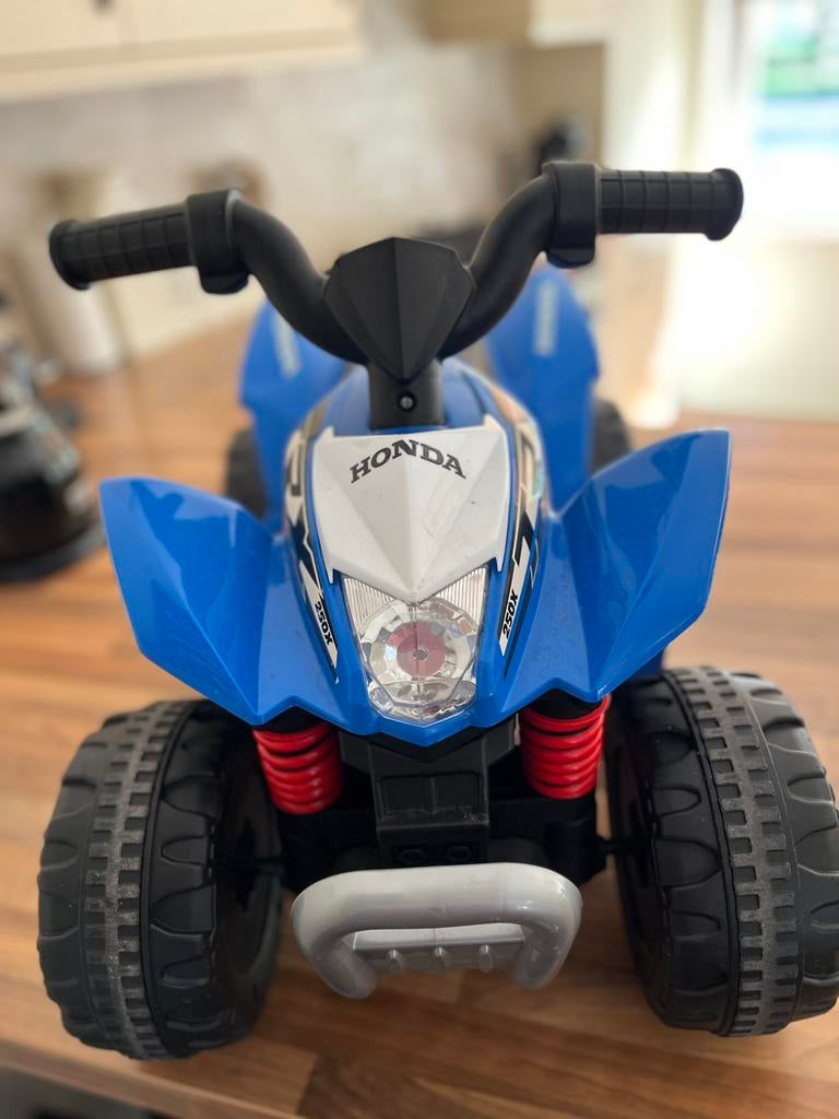 Electrische quad, Ophalen, Gebruikt