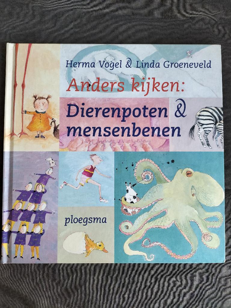 Herma Vogel - Anders kijken: Dierenpoten & mensenbenen, Ophalen of Verzenden, Zo goed als nieuw, Herma Vogel, Non-fictie