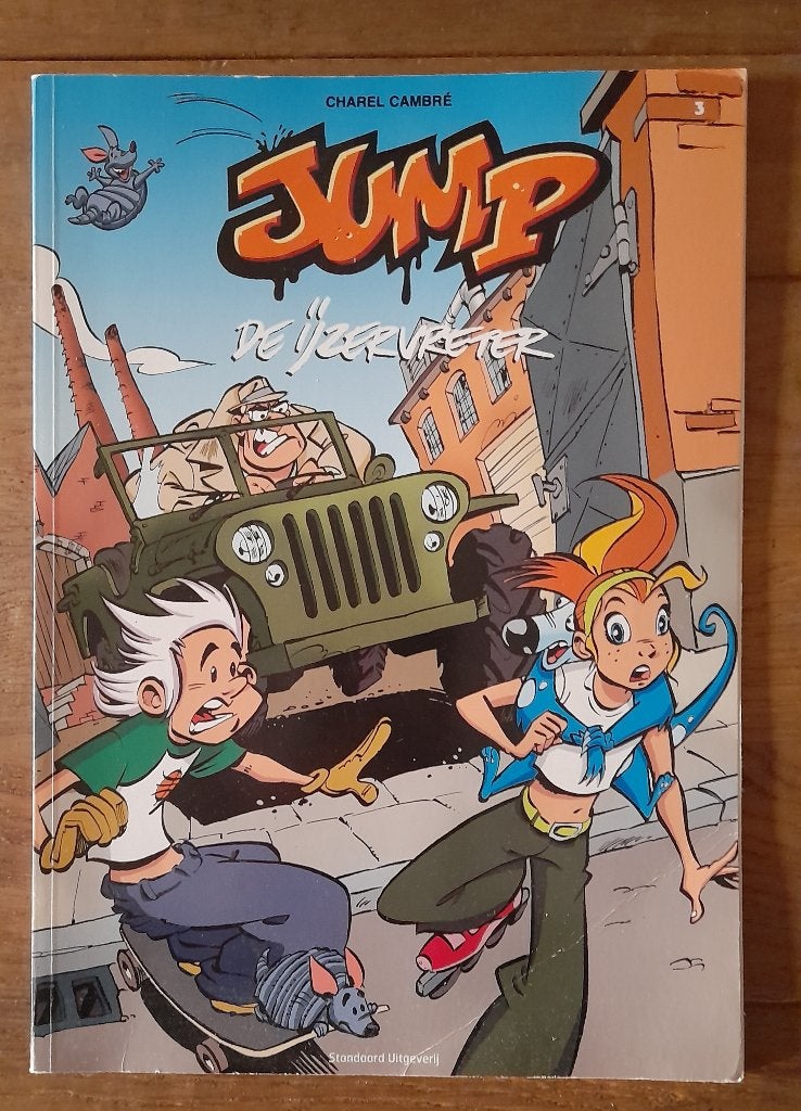 Charel Cambré - Jump - De IJzervreter, Boeken, Eén stripboek, Ophalen of Verzenden, Gelezen, Charel Cambré