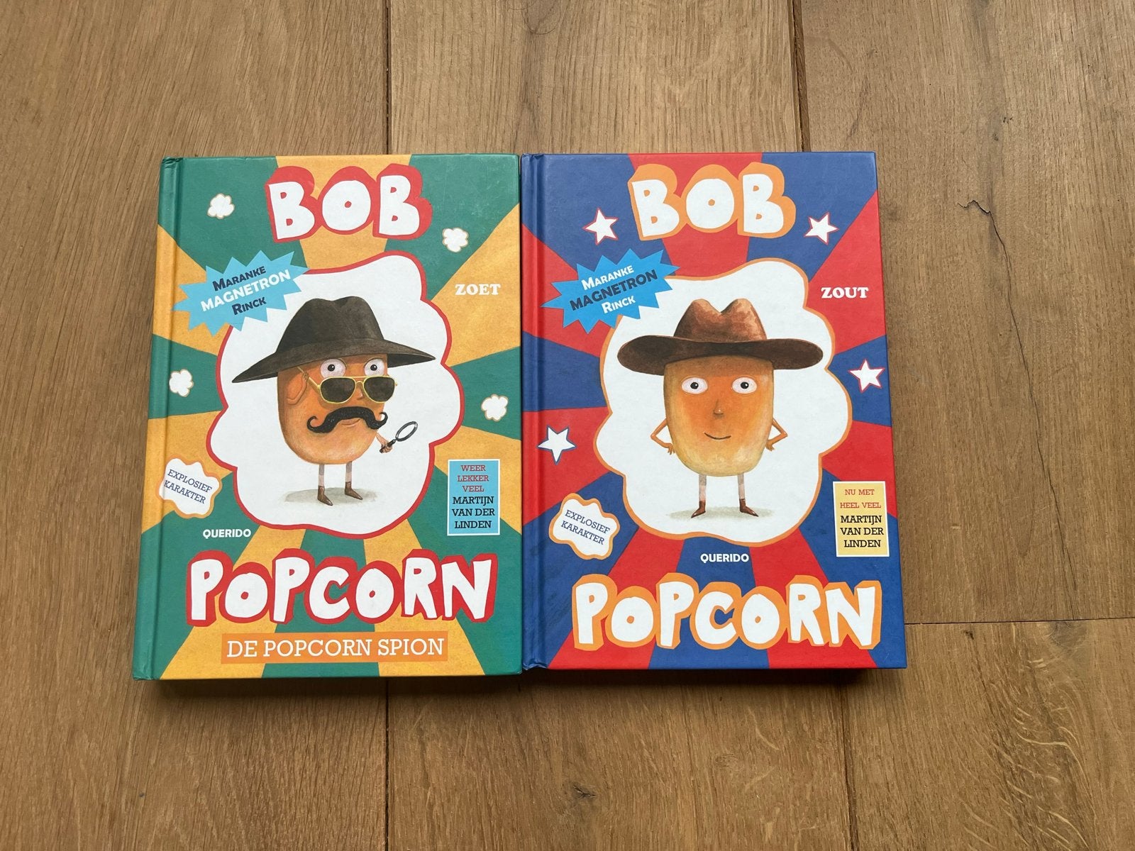 Bob Popcorn: De Popcorn Spion & Zout - Zo goed als nieuw, Ophalen of Verzenden, Zo goed als nieuw, Fictie algemeen