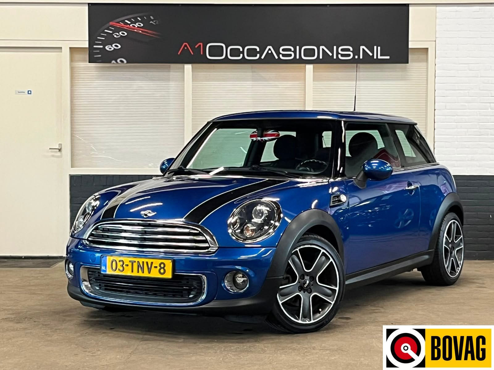MINI 3-deurs 1.6 One MINIMALIST (bj 2012), Auto's, Voorwielaandrijving, Euro 5, Stof, Zwart
