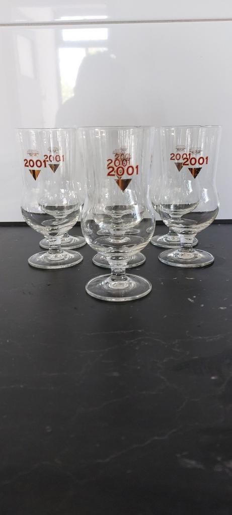 Heineken bierglazen 3 stuks, Ophalen of Verzenden, Zo goed als nieuw, Glas of Glazen, Heineken