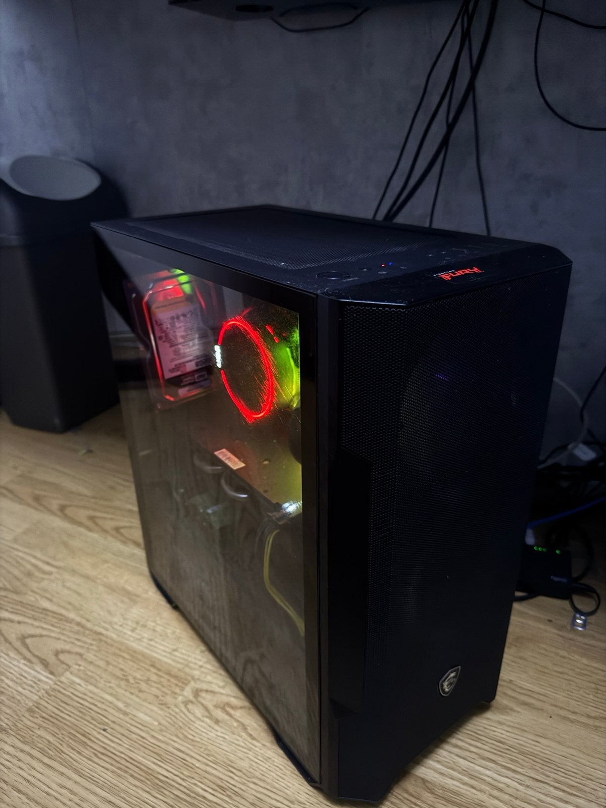 Gaming PC: AMD Ryzen 7 1700, 32GB RAM, RX 580 8GB, Ophalen, 32 GB, Zo goed als nieuw, Gaming