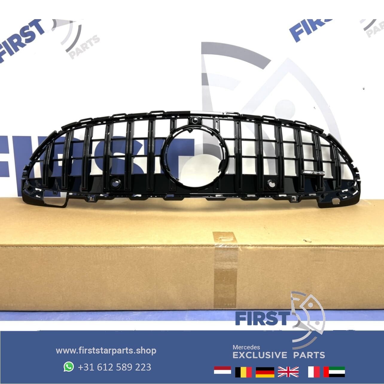 W206 S206 C206 A206 AMG LINE GT GRIL 2021-2024 Mercedes PANA, Auto-onderdelen, Gebruikt, -, Ophalen of Verzenden, -