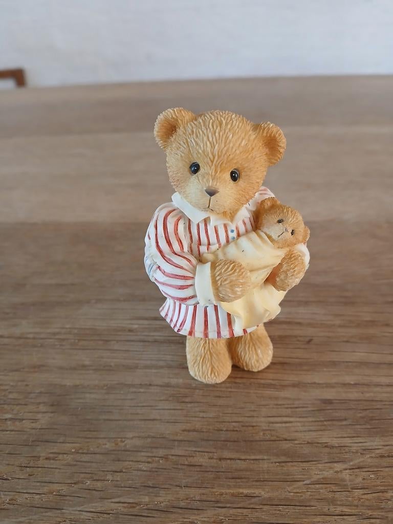 Lela Nightingale teddy bear, Ophalen of Verzenden, Zo goed als nieuw, Stoffen beer, Overige merken