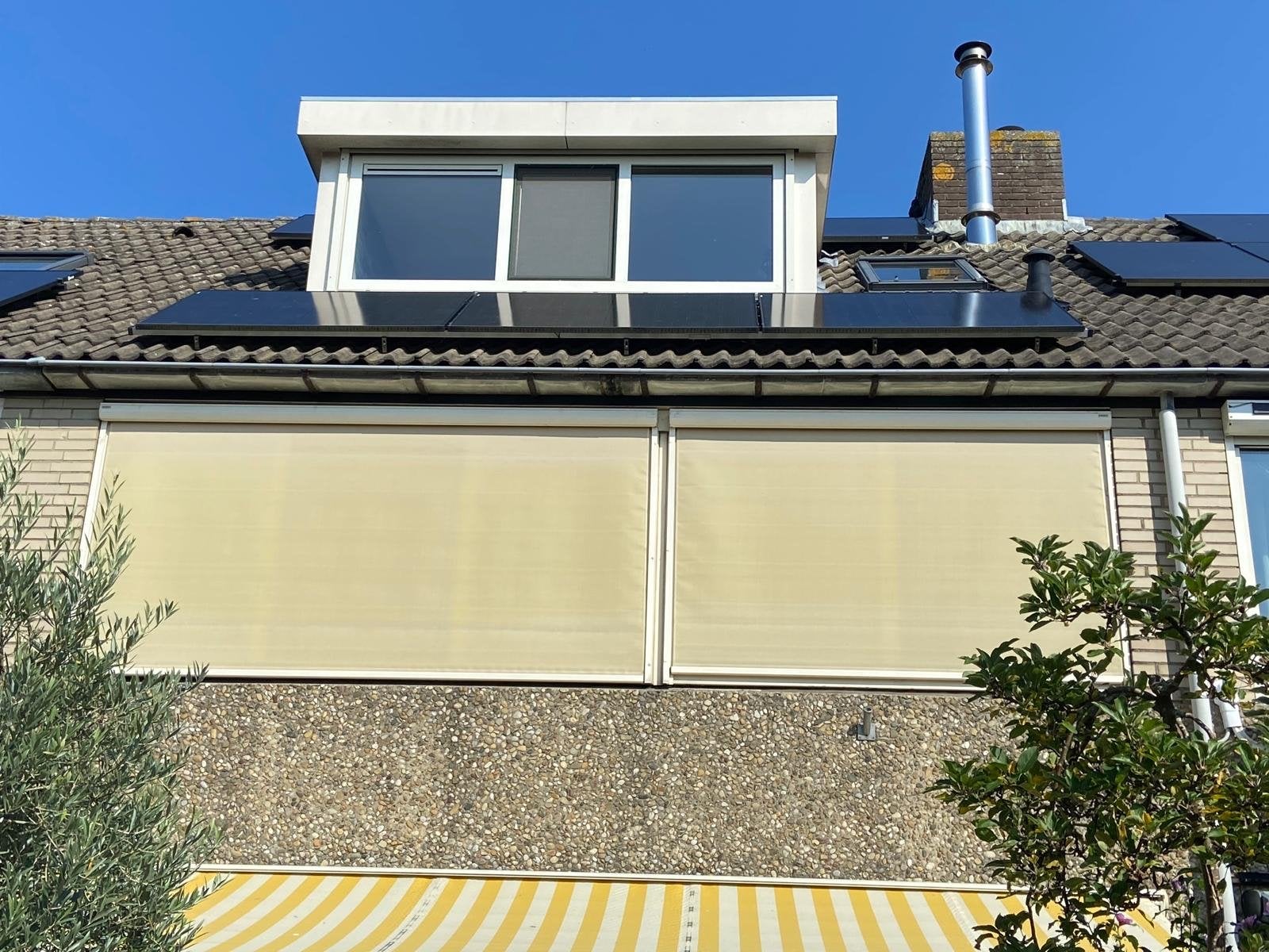 Elektrische Screens -voorzien van Somfy motor, Ophalen, Gebruikt, Elektrisch, 150 tot 300 cm