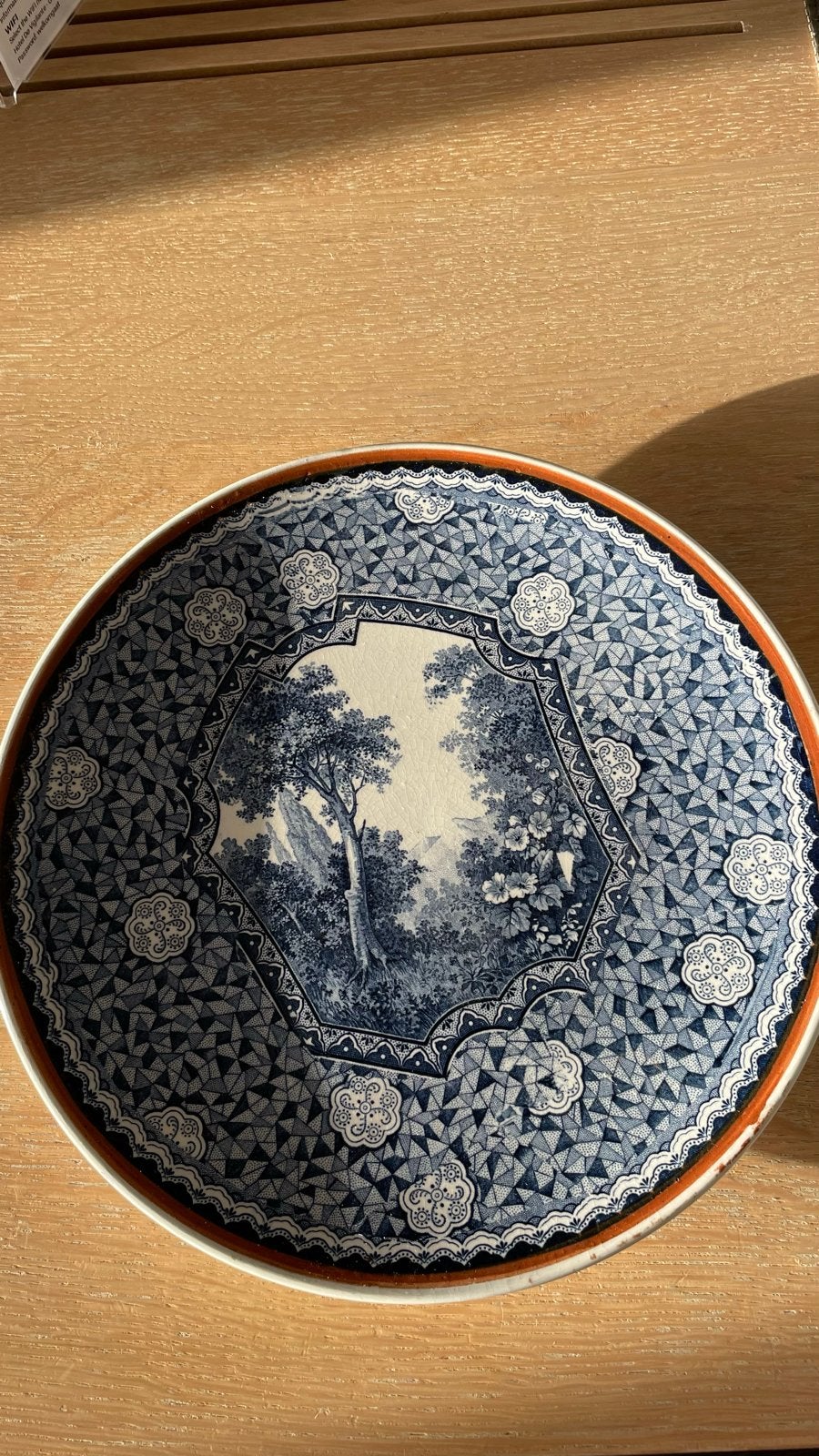 Villeroy & Boch Bonn wandbord met landschap, Antiek en Kunst, Ophalen of Verzenden