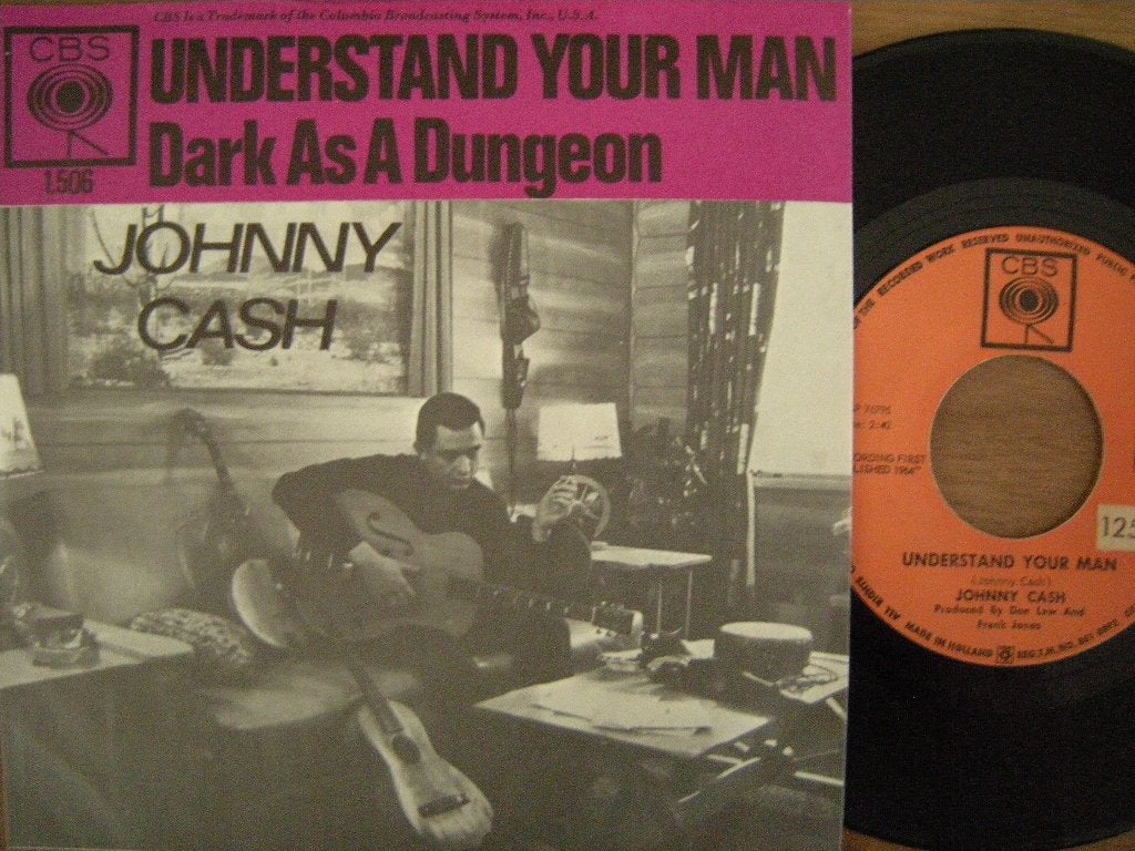 Johnny Cash (Understand Your Man), Gebruikt, 7 inch, Ophalen of Verzenden, Country en Western