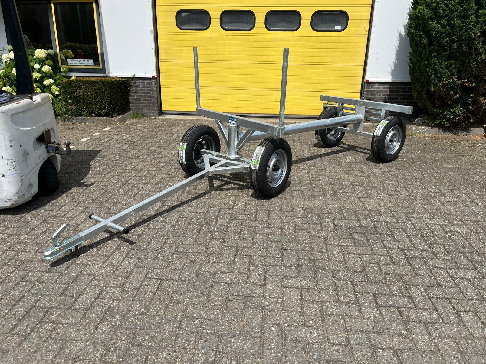 Lang materiaal aanhanger, uitschuifbaar, Auto diversen, Aanhangers en Bagagewagens, Ophalen, Nieuw