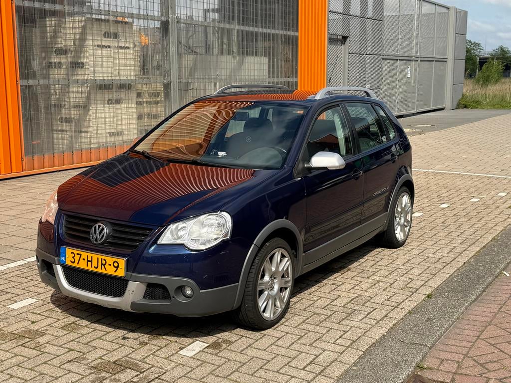 Volkswagen Polo 1.4 16V 59KW Cross 2009  Blauw Apk 5 DR, Voorwielaandrijving, 15 km/l, Blauw, Origineel Nederlands