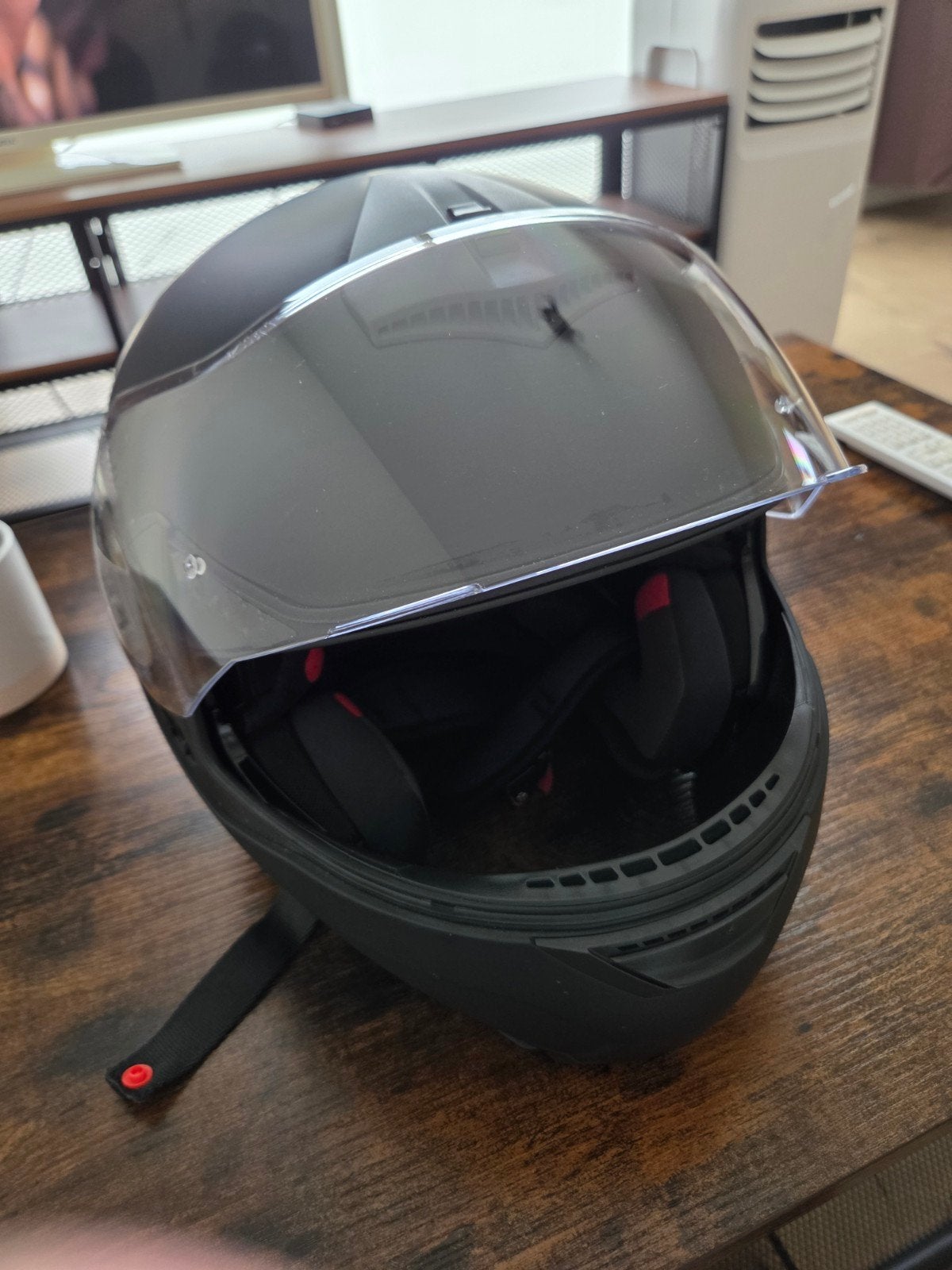 Crivit Systeemhelm Large 59-60 CM (Motorhelm/scooterhelm), Motoren, Kleding | Motorhelmen, Overige merken, Systeemhelm, Dames