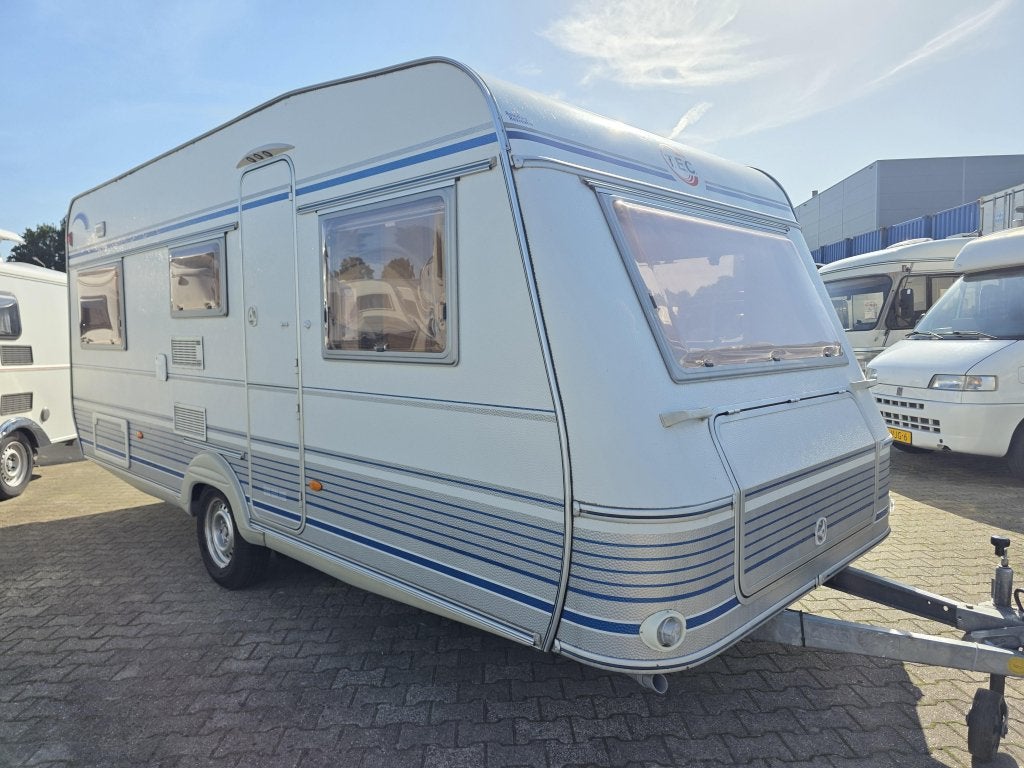 TEC Travel King 530 ENKELE BEDDEN TENT+Luifel 2002, Overige typen, T.E.C., Rondzit, Bedrijf