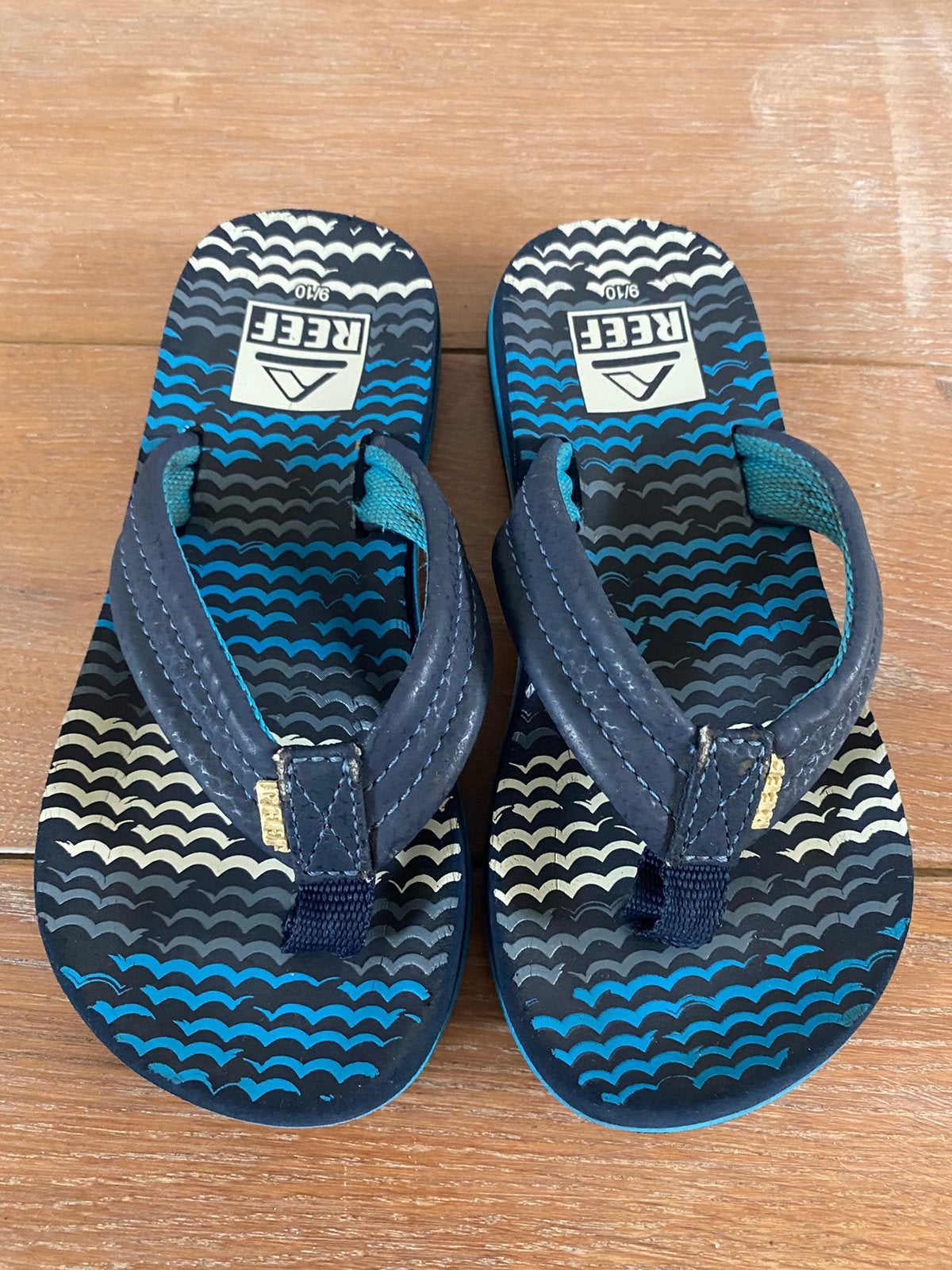 Reef slippers maat 9/10, 25/26, Overige typen, Ophalen of Verzenden, Zo goed als nieuw, Jongen