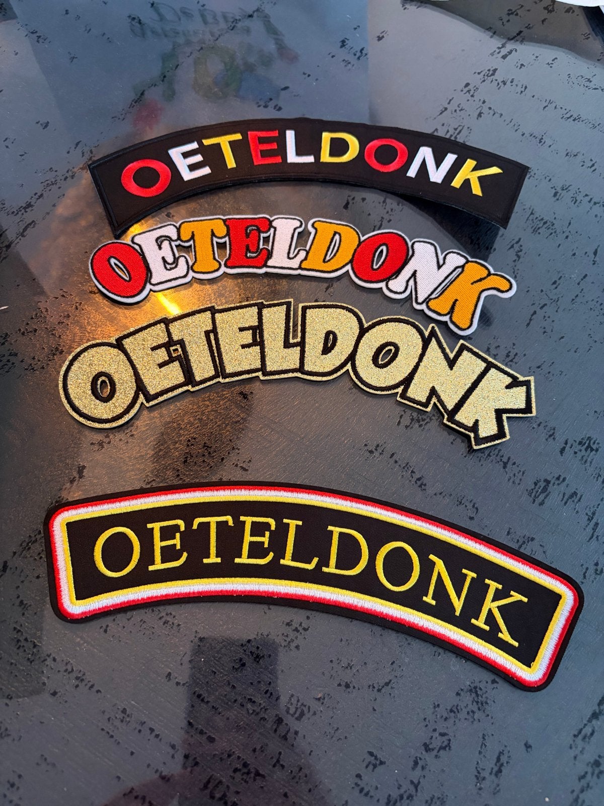 Oeteldonk rugembleem, Ophalen of Verzenden, Nieuw, Carnaval