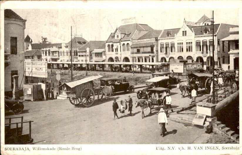 Nederlands Indië - Willemskade - Stempels - 1914, Verzenden, Briefkaart