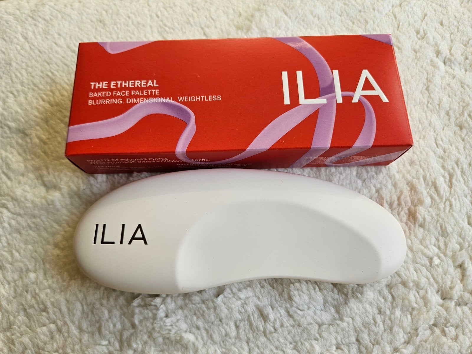 ilia the ethereal baked face palette medium, Overige kleuren, Zo goed als nieuw, Make-up, Verzenden