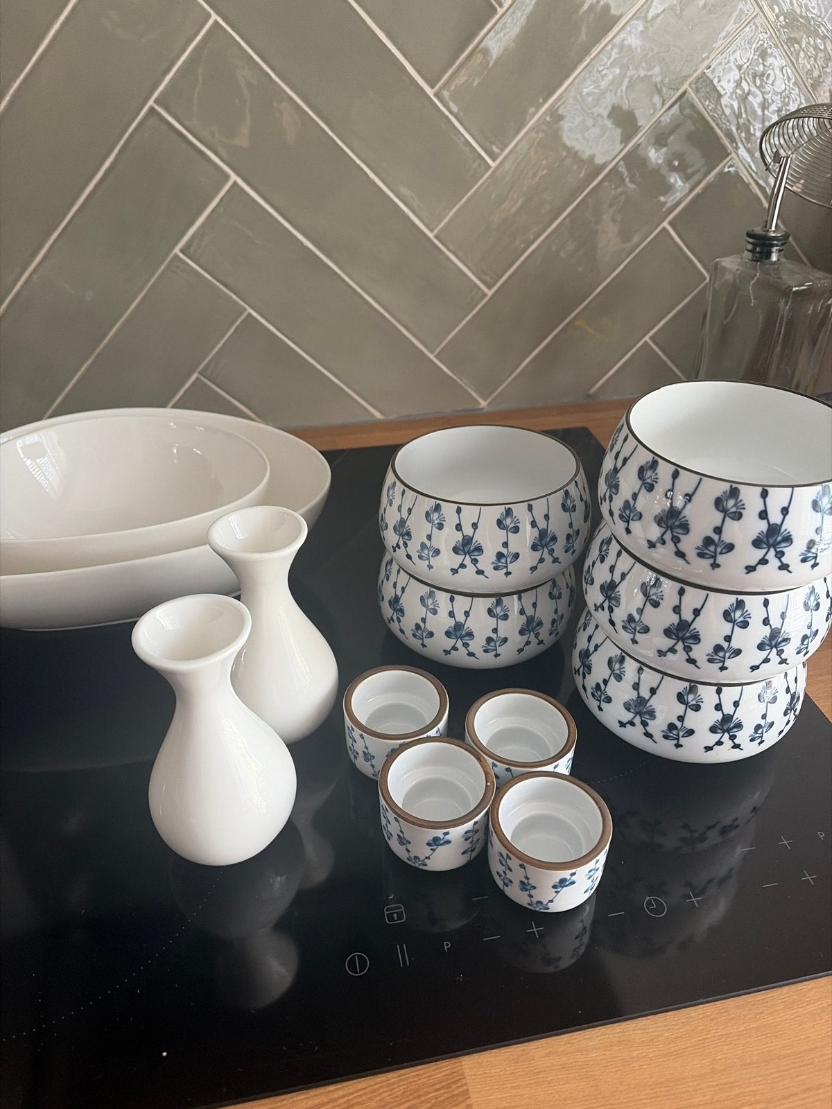 Riverdale servies set - kommen, schaaltjes en vaasjes, Ophalen, Overige merken, Keramiek, Zo goed als nieuw
