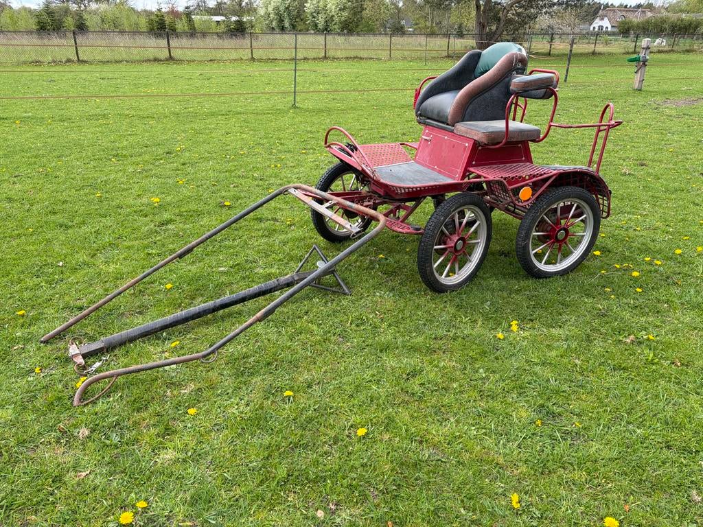 Mooie sportieve mini marathonwagen. 18inch shet A of B pony, Dieren en Toebehoren, Gebruikt, Marathonwagen, Pony