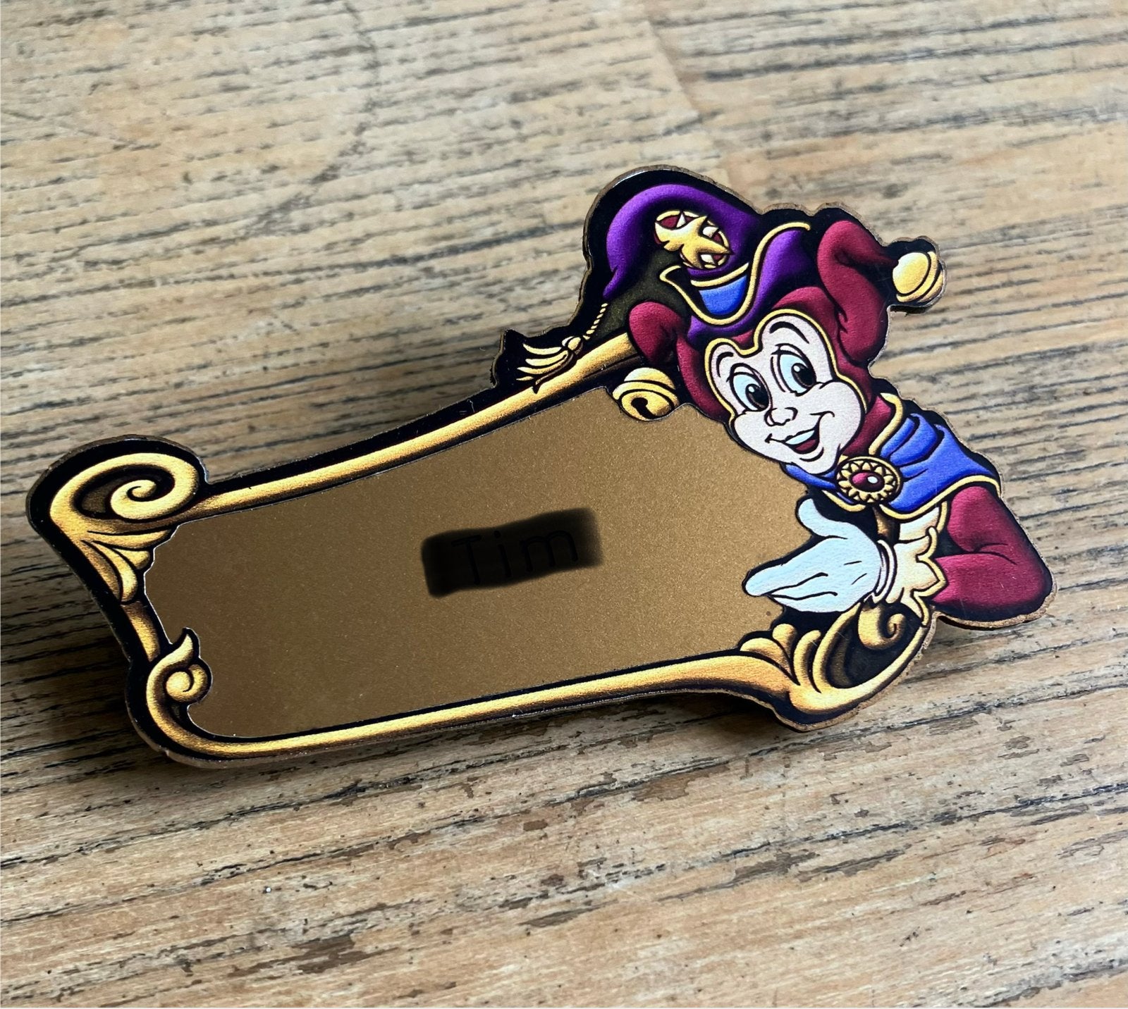 Oude naambadge, Verzenden, Gebruikt, Overige onderwerpen, Speldje of Pin