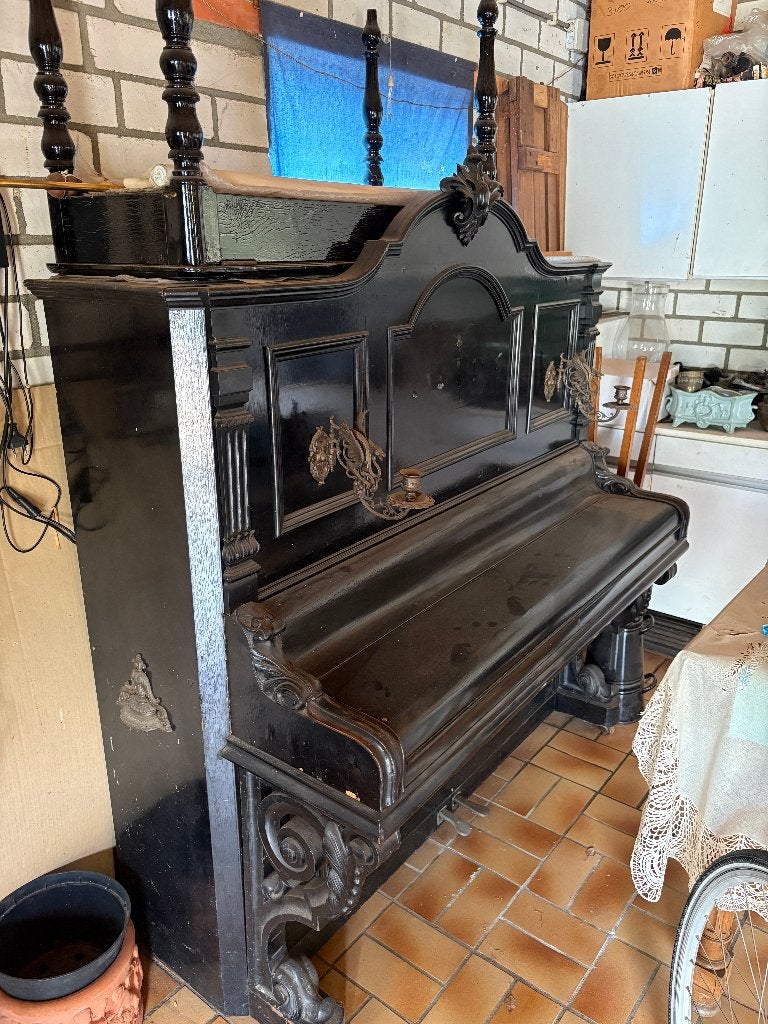 Piano, Ophalen, Gebruikt, Zwart, Piano