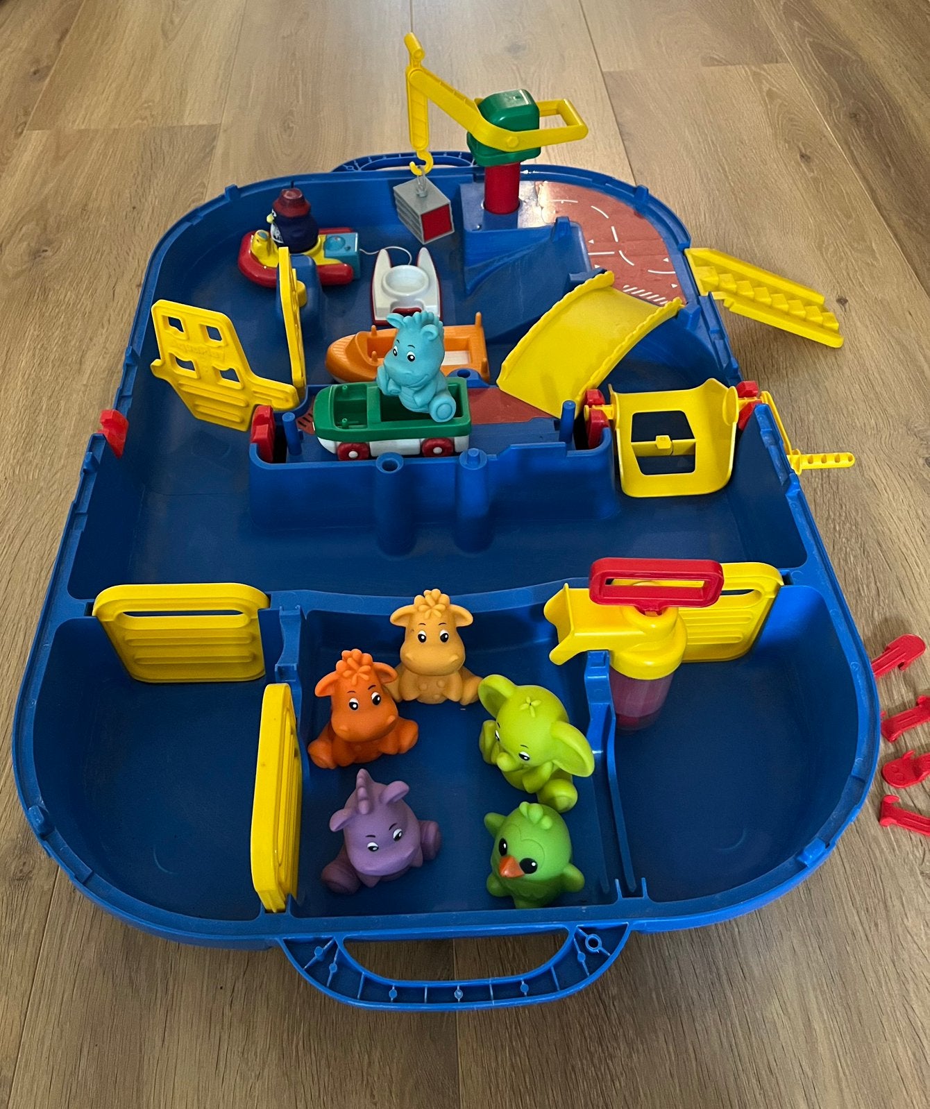 Aquaplay lockbox waterbaan draagbaar, Ophalen, Gebruikt