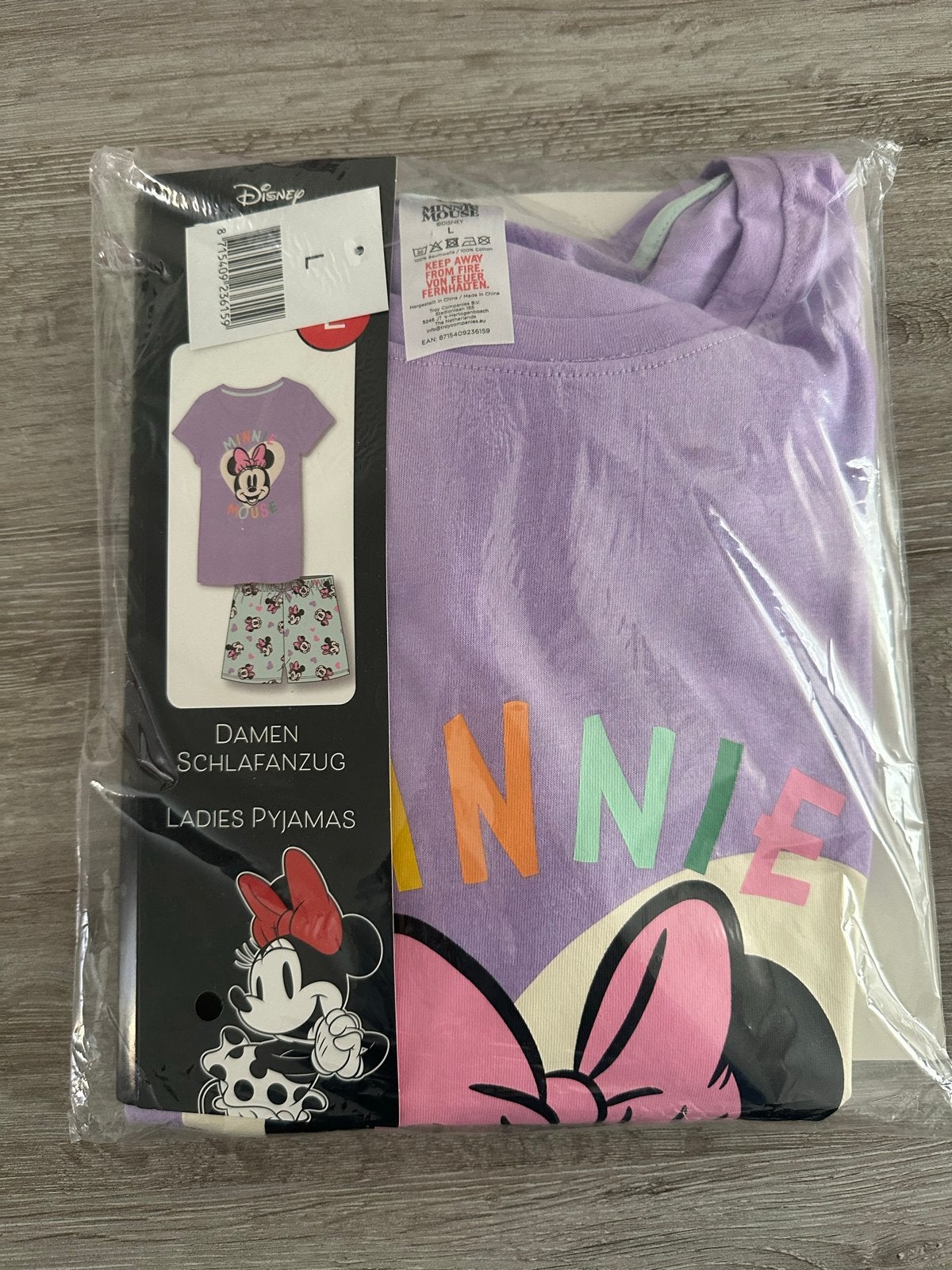 Disney Minnie Mouse Pyjama Dames, Kleding | Dames, Ophalen of Verzenden, Nieuw, Maat 42/44 (L)
