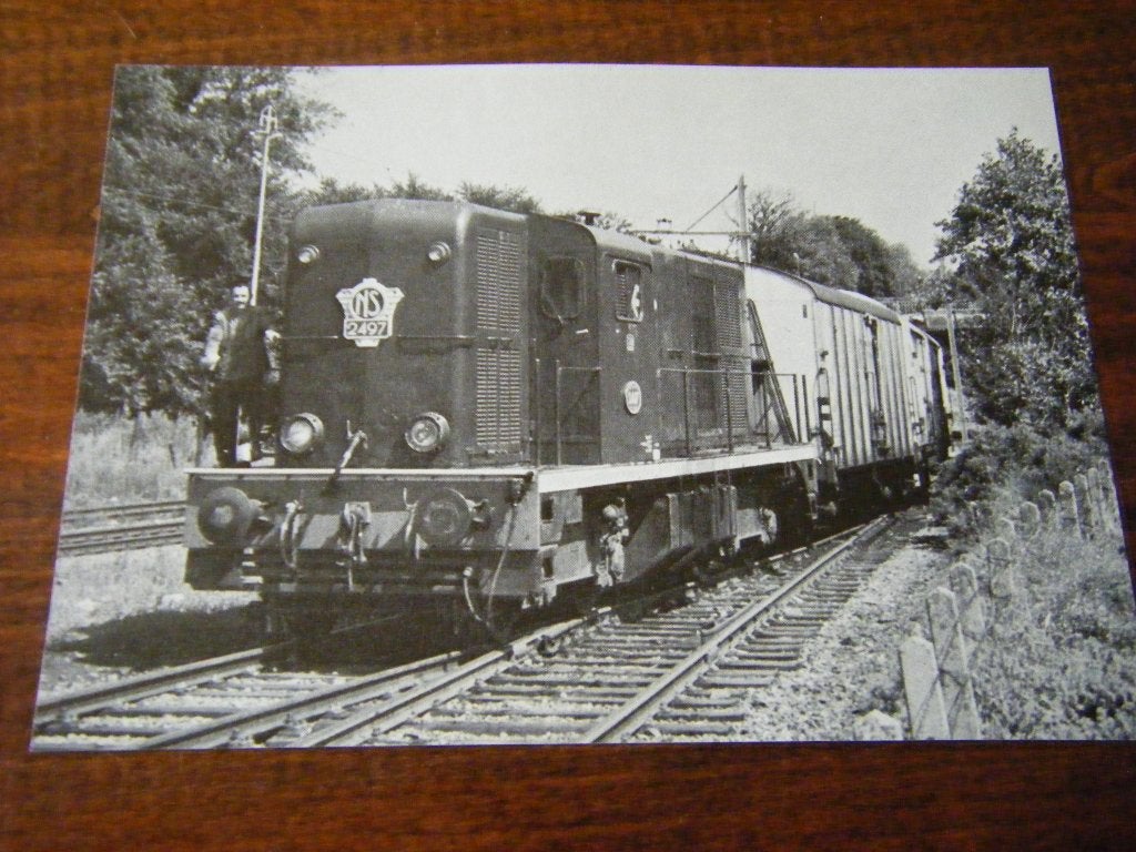 F42 - NS - Trein - Locomotief - Mooi/Oud 5, Ophalen of Verzenden, Trein, Overige typen