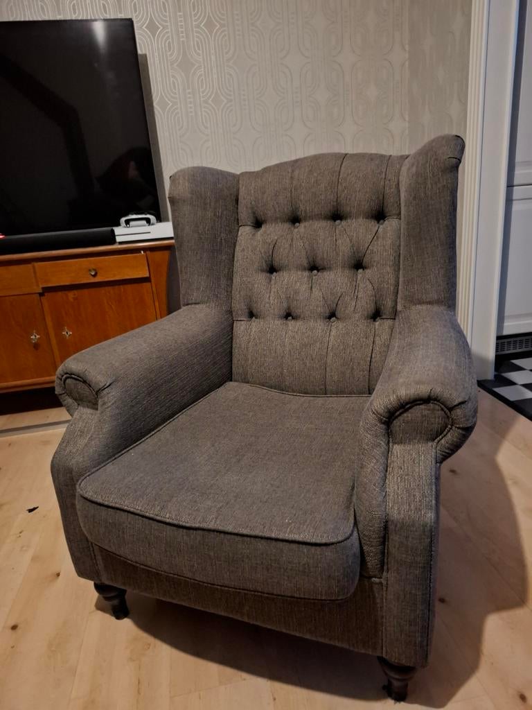 Leuke fauteuil., Ophalen of Verzenden, Gebruikt, 75 tot 100 cm, 50 tot 75 cm