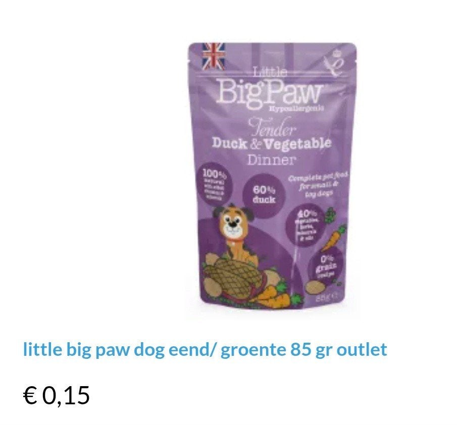 Bigpaw outlet, Ophalen of Verzenden, Hond