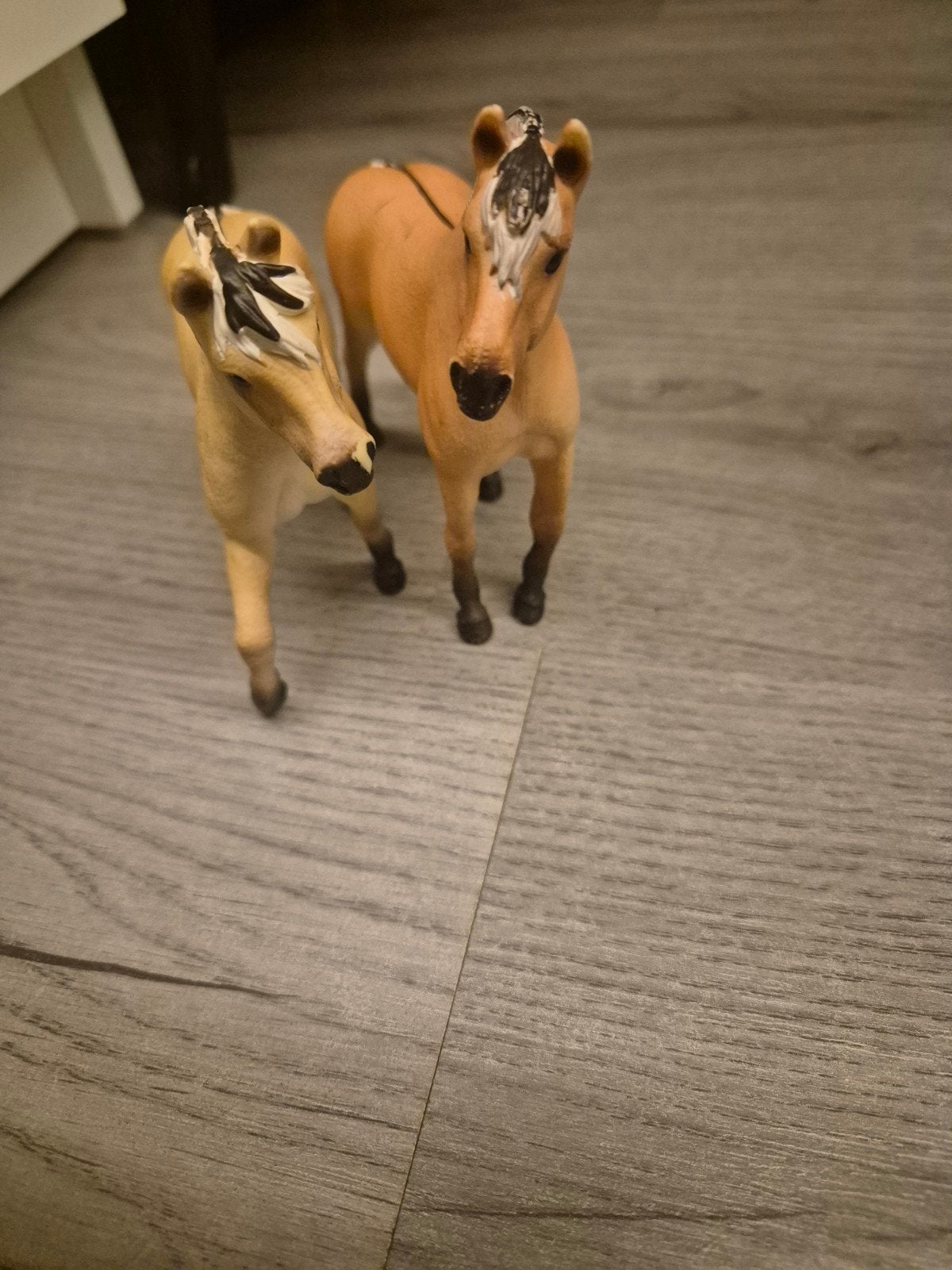 Schleich Fjorden Merrie en Hengst - Gebruikt, Ophalen
