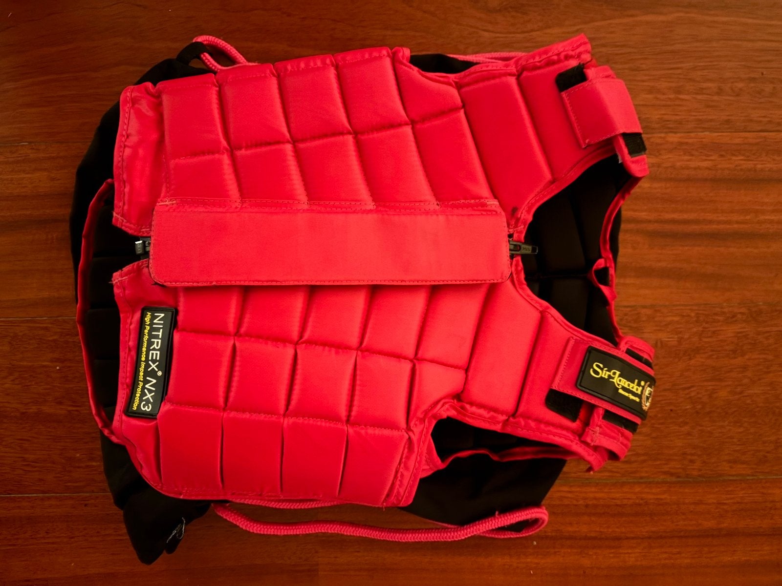 Bodyprotector paardensport plus paardrijlaarzen, Ophalen, Zo goed als nieuw