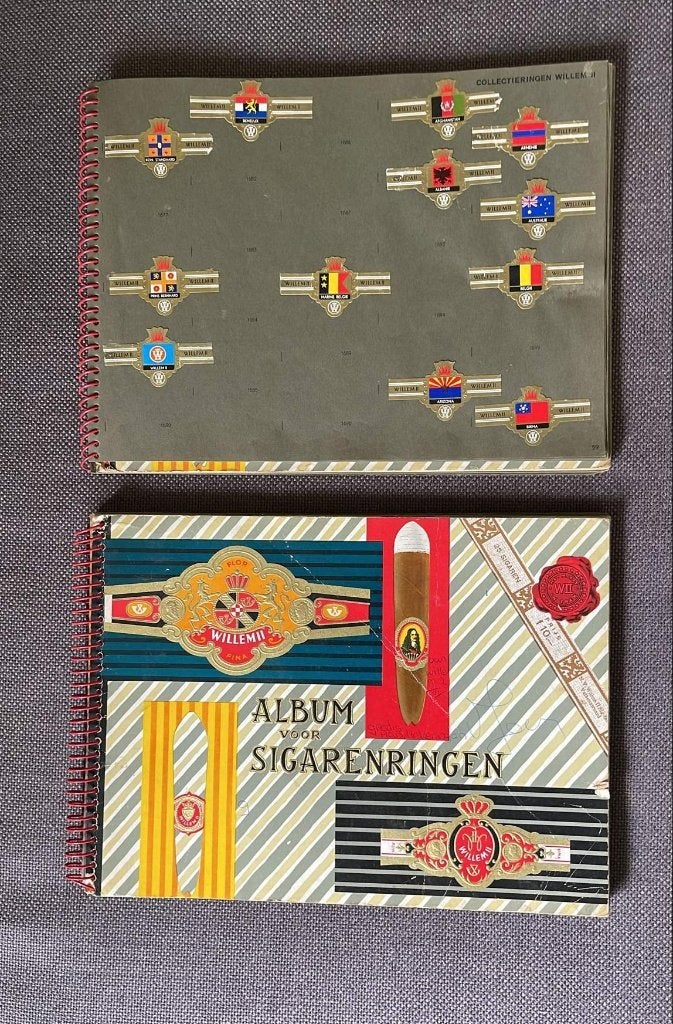 Verzamelboeken sigarenbandjes, Verzamelen, Ophalen of Verzenden, Gebruikt, Sigarenbandjes