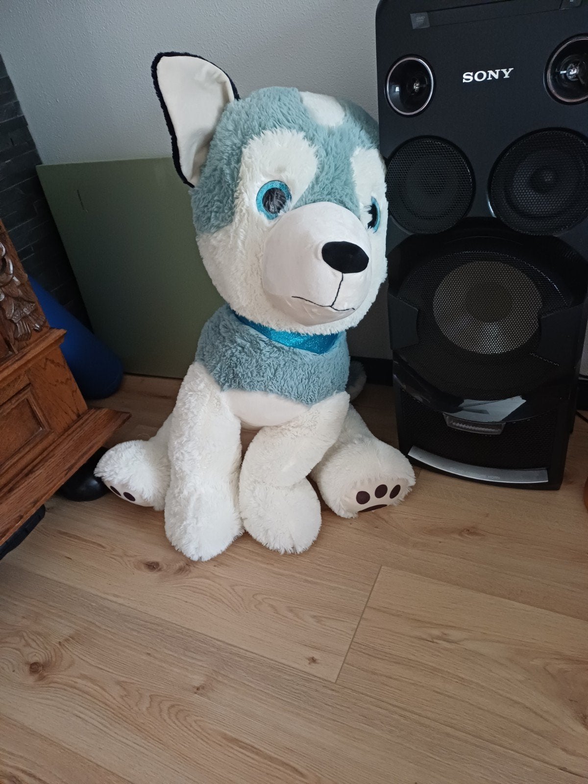 Grote hond knuffel, Ophalen of Verzenden, Zo goed als nieuw, Hond