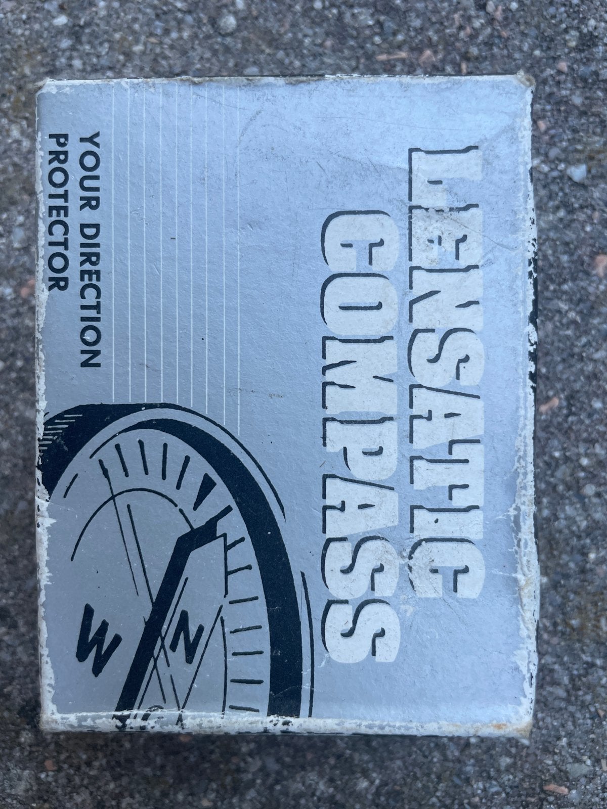 Vintage Lensatic Kompas - Your Direction Protector, Ophalen, Nieuw