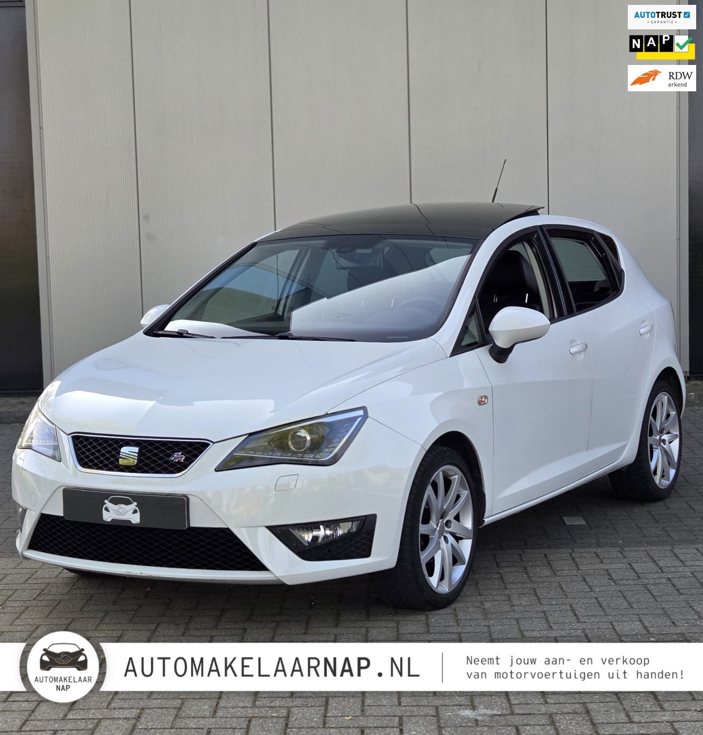 Seat Ibiza SC 1.2 TSI FR / Automaat / Panoramdak / Org NL /, Euro 5, 4 cilinders, 19 km/l, 550 kg