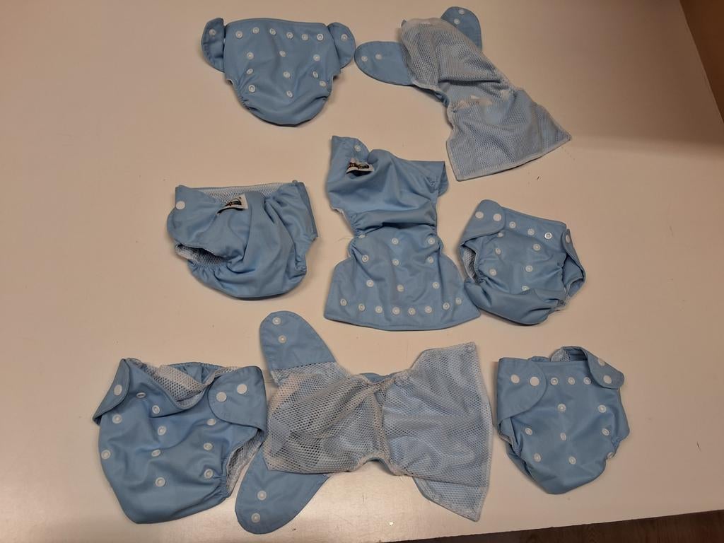 8 wasbare luierbroekjes - Duurzaam en comfortabel, Ophalen of Verzenden, Nieuw