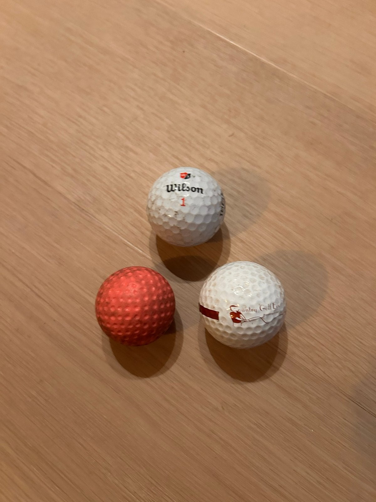 Diverse golfballen - Wilson en meer, Ophalen of Verzenden, Gebruikt, Bal(len), Overige merken