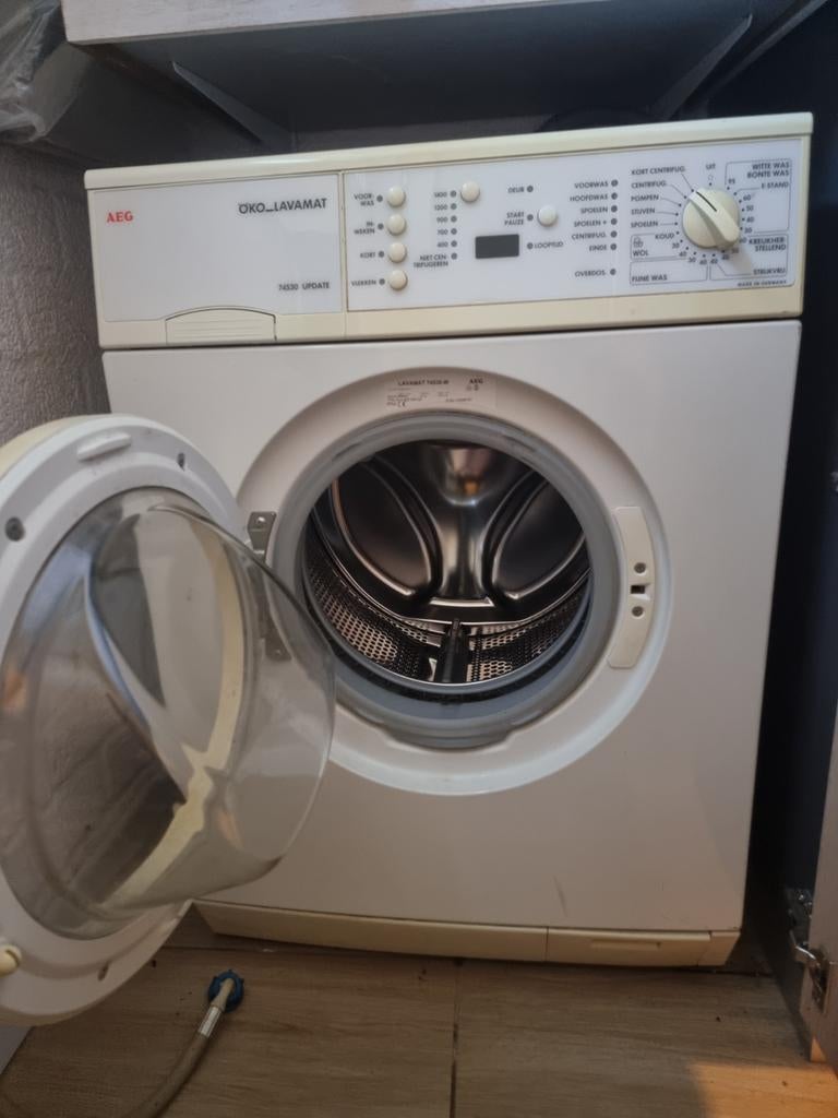 AEG ÖKO_LAVAMAT Wasmachine - Betrouwbaar en Efficiënt, Ophalen, Gebruikt, Voorlader, Wolwasprogramma